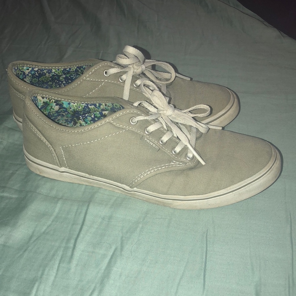 Mint green Vans